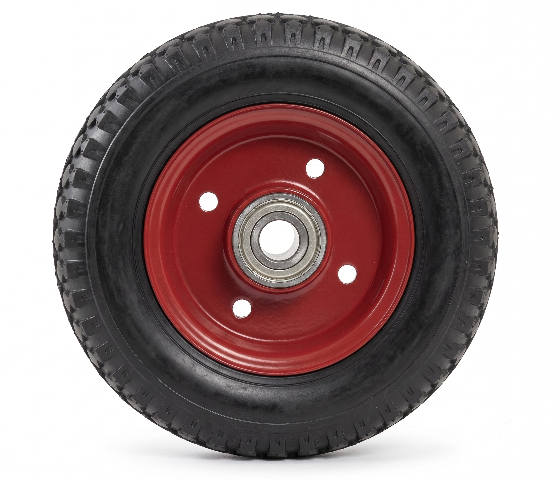 Rubber Wheel Set of 4 – Wheels for Trolleys, Carts & Industrial Equipment