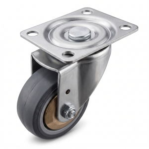 TPR Castor Wheel Set of 4 &ndash; Swivel Castor Wheels for Trolleys, Carts & Industrial Equipment