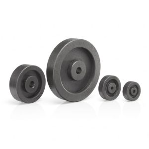Black Trolley Wheel Set of 4 &ndash; Wheels for Trolleys, Carts & Industrial Equipment
